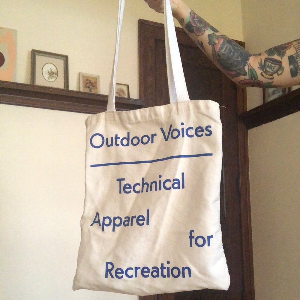 Outdoor Voices tote